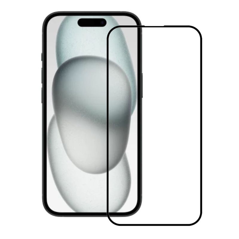 Replacement screen protector for Pro-Fit Apple iPhone 15, CEVA grade, London Repair Outlet