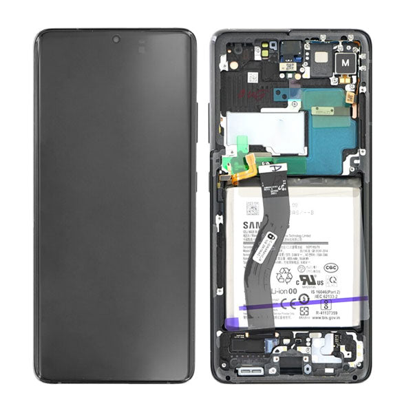 Replacement screen for Samsung Galaxy S21 Ultra, Standard with Battery grade, London Repair Outlet