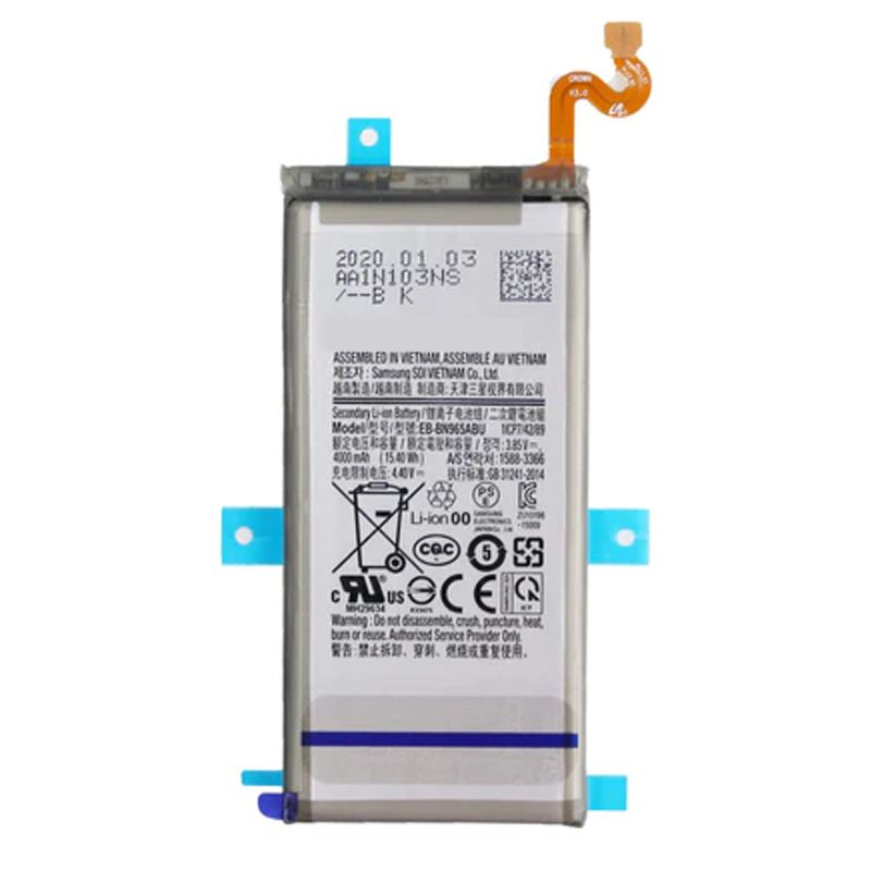 Replacement battery for Samsung Galaxy Note 9 N960F, London Repair Outlet